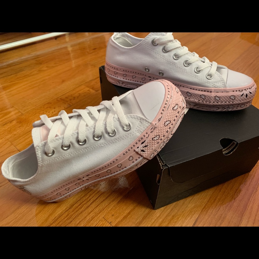 Converse X MC All Star Platform Sneakers white